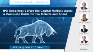 Virtual Panel (2/29): IPO Readiness - A Guide for the C-Suite and Board 1