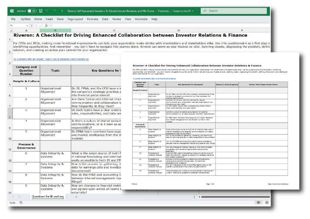 Navigating Uncertainty: Why CFOs and IROs Must Lead Through Cross-Functional Collaboration