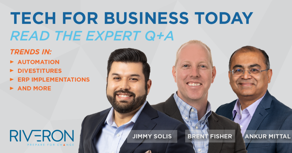 Expert Q+A Part 1: Tech for Businesses Today