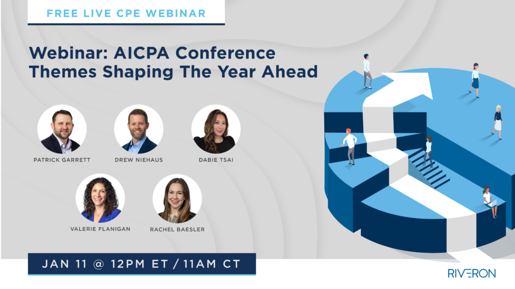 Webinar: AICPA Conference Themes Shaping the Year Ahead